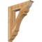 Ekena Millwork Olympic Traditional Rough Sawn Bracket, Western Red Cedar, 6"W x 32"D x 40"H BKT06X32X40OLY01RWR - alternate 1